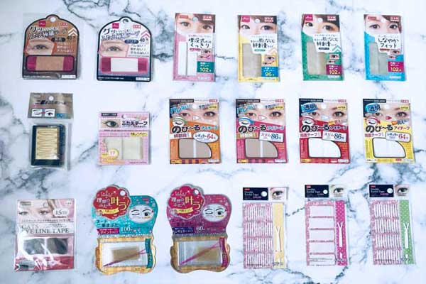 ダイソーのアイテープおすすめ６選 片面10種 両面8種の中から厳選して紹介 二重のトリセツ